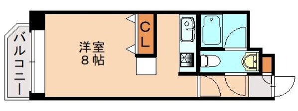 高宮駅 徒歩10分 2階の物件間取画像